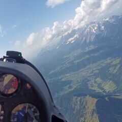 Flugwegposition um 15:09:43: Aufgenommen in der Nähe von Schladming, Österreich in 3558 Meter